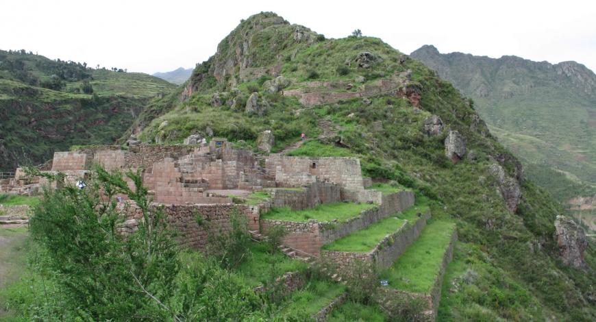 Ruins atop a mountain