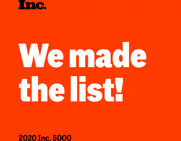 we made the list - inc 5000
